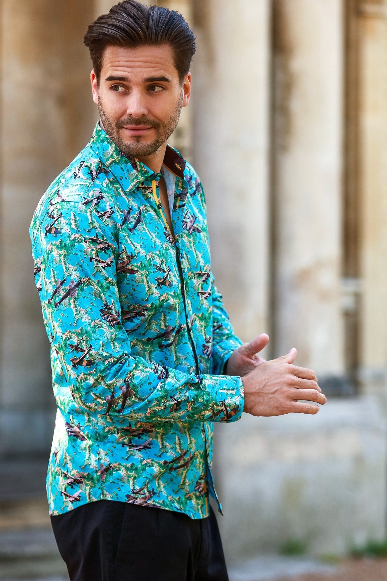 CL2588 SKY LANCASTER - Claudio Lugli Shirts