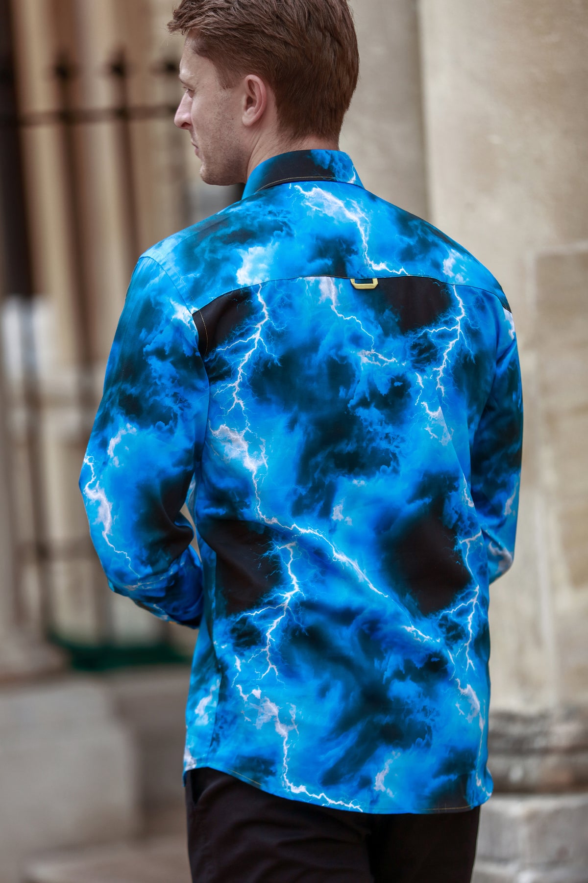 Lightning Bolt Print Shirt