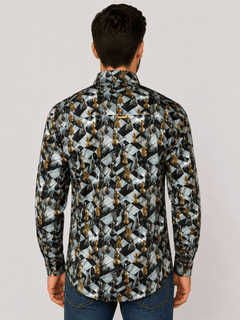 CL26115 Grey Chess - Claudio Lugli Shirts