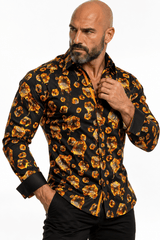 CL26121 Black Dice - Claudio Lugli Shirts