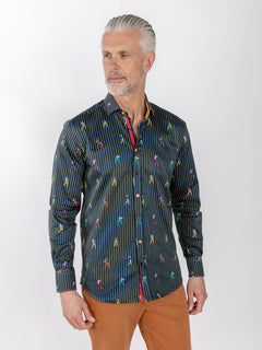 CL2619 STRIPE GOLFER - Claudio Lugli Shirts