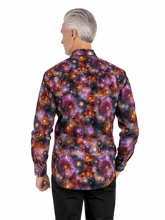 CL26206 MULTICOLOUR FIREWORKS - Claudio Lugli Shirts