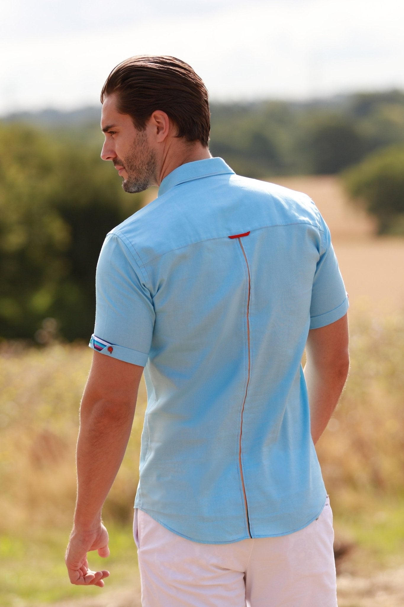 Classic Oxford Short Sleeve Shirt - Timeless Comfort – Claudio