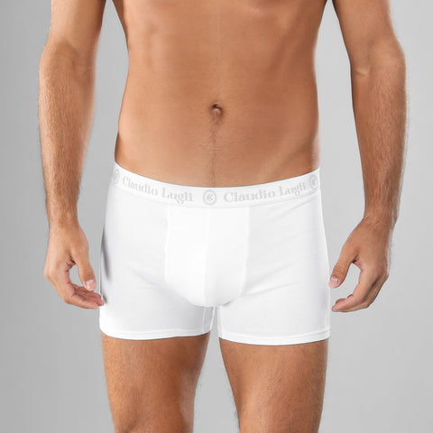 Classic Plain Bamboo Boxer Short - Claudio Lugli Shirts