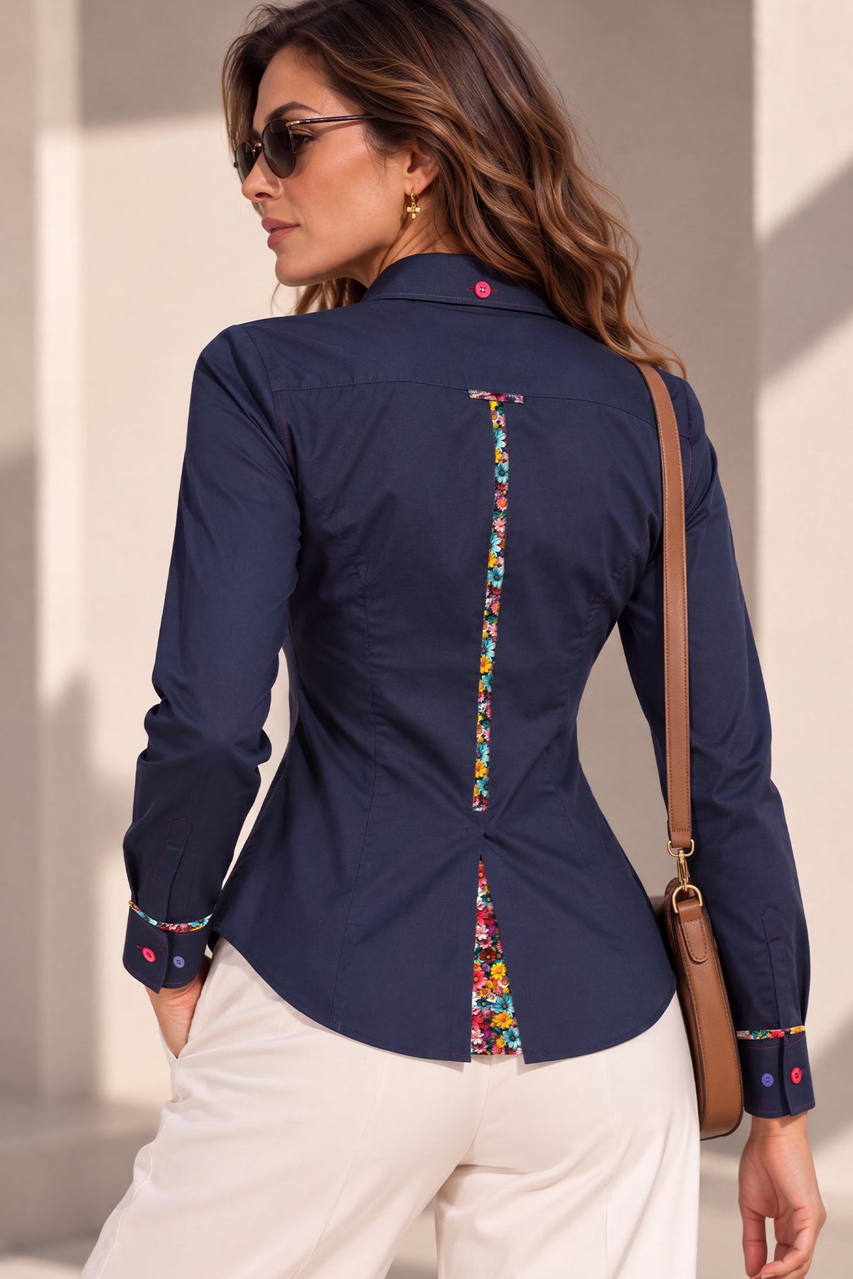 Classic Plain Womens Shirt - Claudio Lugli Shirts