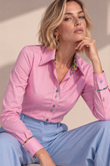 Classic Plain Womens Shirt - Claudio Lugli Shirts
