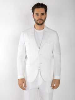 CLAUDIO LUGLI CASUAL LINEN SUIT - Claudio Lugli Shirts