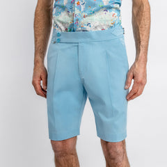 CLAUDIO LUGLI FITTED CHINO SHORTS – Premium Men's Patterned Shirt by Claudio Lugli | Bold Design, Tailored Fit, Best Printed Shirts