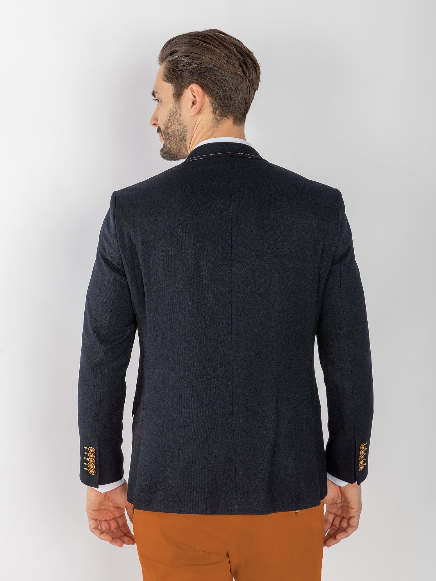 CLJ2533 NAVY BLAZER - Claudio Lugli Shirts