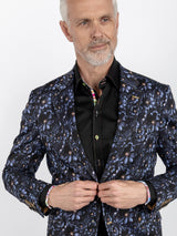 CLJ2547 DAISY PRINTED BLAZER - Claudio Lugli Shirts