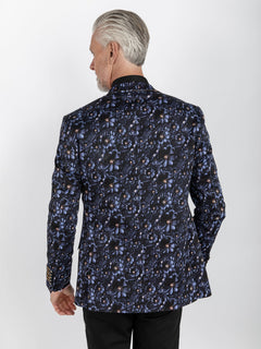 CLJ2547 DAISY PRINTED BLAZER - Claudio Lugli Shirts