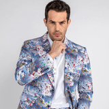 CLOUDY PAINT SPLASH JACKET - Claudio Lugli Shirts