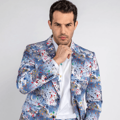 CLOUDY PAINT SPLASH JACKET - Claudio Lugli Shirts