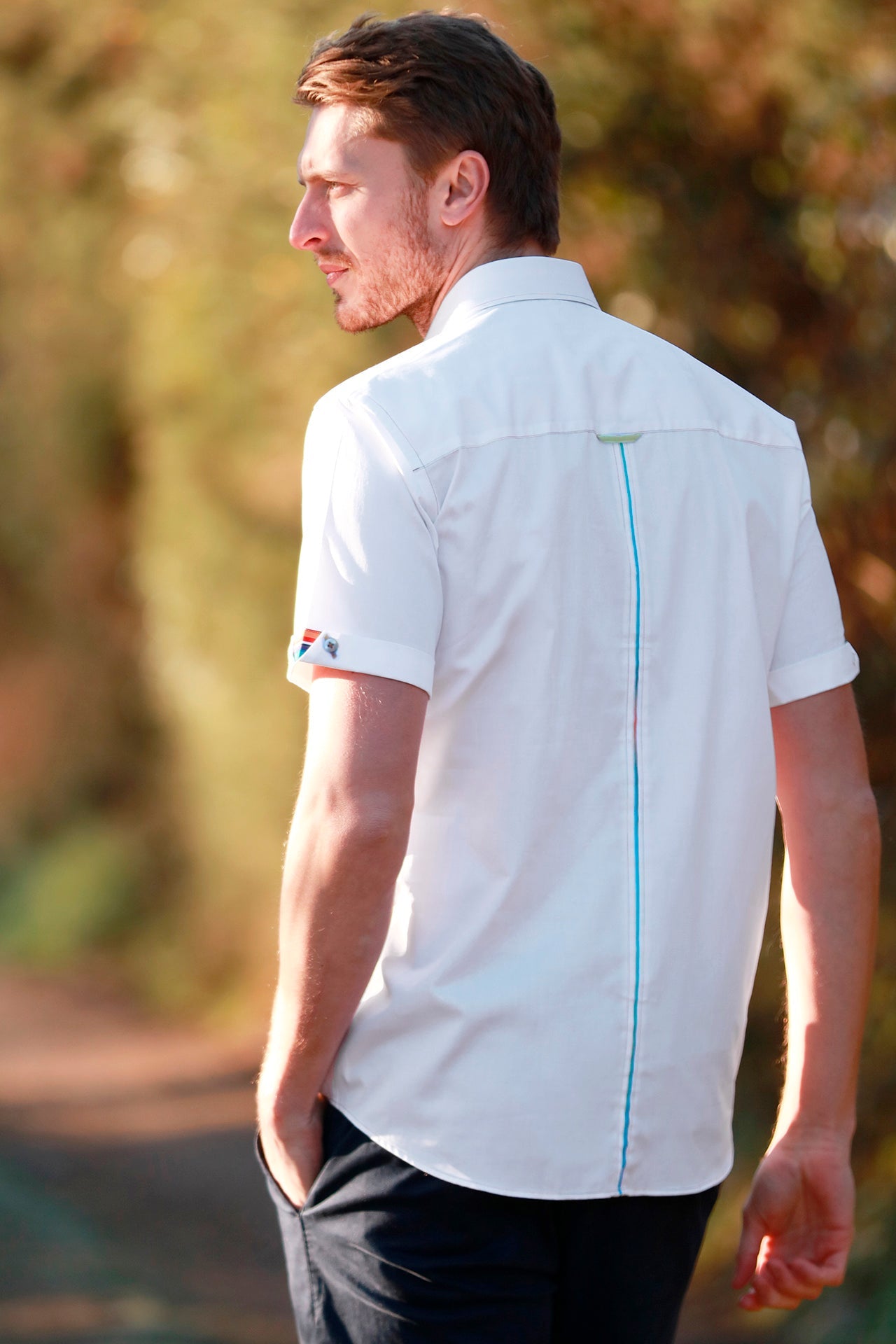 CLASSIC SATIN COTTON SHORT SLEEVE SHIRT PEGASUS EDITION – Premium Men's Patterned Shirt by Claudio Lugli | Bold Design, Tailored Fit, Best Printed Shirts