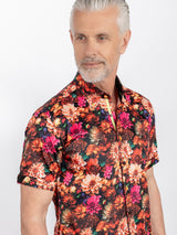 CLS2611 MULTICOLOUR FLOWERS - Claudio Lugli Shirts