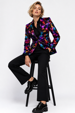 Claudio Lugli Noir Tempest women's statement blazer, model CLWJ2606