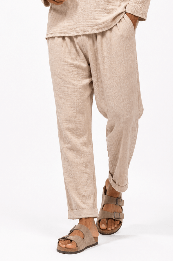Cotton Knit Nomad Summer Trousers
