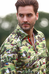 COUNTRYSIDE FARM PRINT SHIRT - Claudio Lugli Shirts