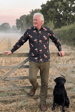 Courtship Pheasants Print Shirt - Claudio Lugli Shirts