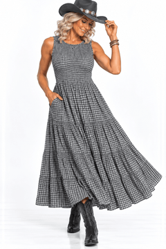 Cowgirl Gingham Dress - Claudio Lugli Shirts
