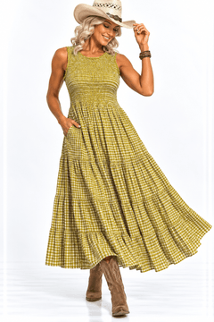 Cowgirl Gingham Dress - Claudio Lugli Shirts