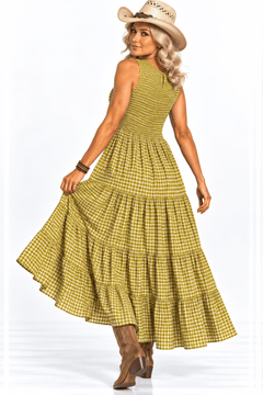 Cowgirl Gingham Dress - Claudio Lugli Shirts