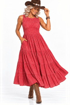 Cowgirl Gingham Dress - Claudio Lugli Shirts
