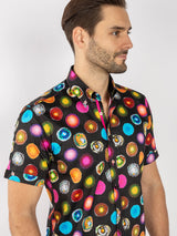 CRYSTAL CORE SHORT SLEEVE SHIRT - Claudio Lugli Shirts