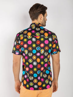 CRYSTAL CORE SHORT SLEEVE SHIRT - Claudio Lugli Shirts