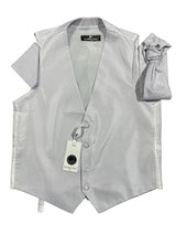 DIAMONDS WAISTCOAT, CRAVAT AND HANDKERCHIEF SET - Claudio Lugli Shirts