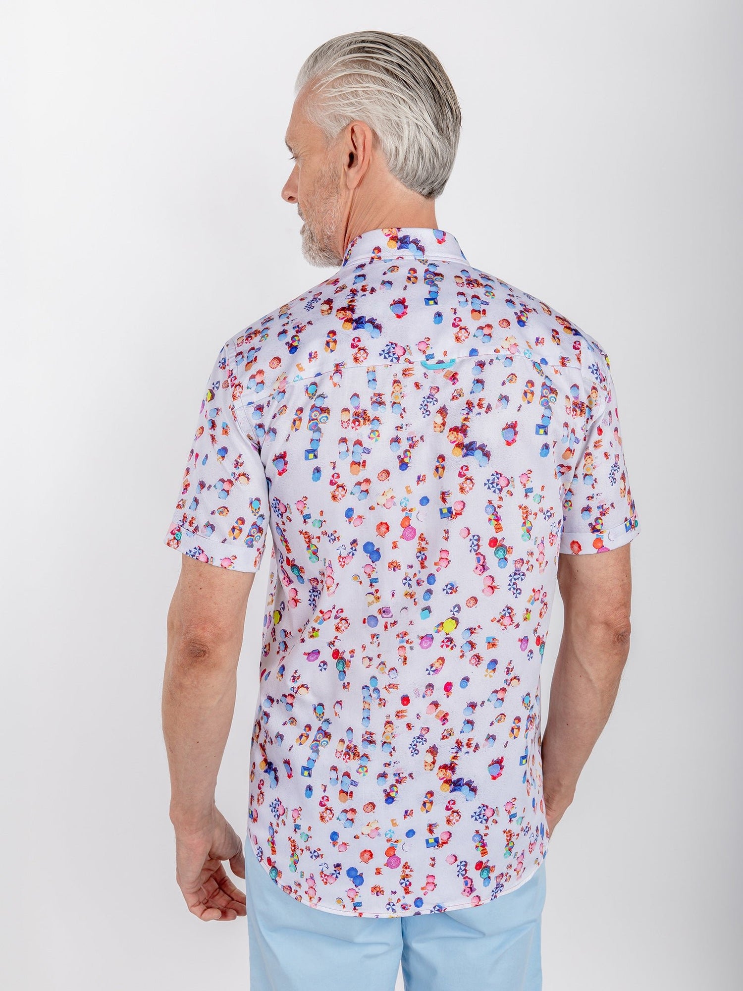 DRONE BEACH PRINTED SHORT SLEEVE - Claudio Lugli Shirts