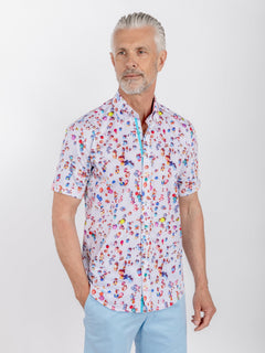 DRONE BEACH PRINTED SHORT SLEEVE - Claudio Lugli Shirts