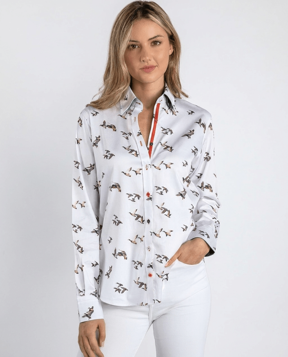 Ducks Womens Print Shirt - Claudio Lugli Shirts