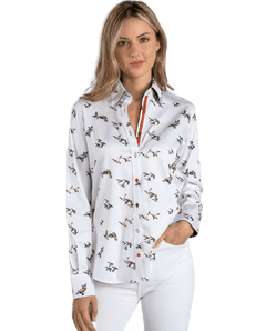 Ducks Womens Print Shirt - Claudio Lugli Shirts