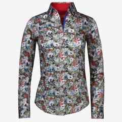 ELIZABETH FLORAL WOMENS PRINT SHIRT - Premium Men's Patterned Shirt by Claudio Lugli | Bold Design, Tailored Fit, Best Printed Shirts