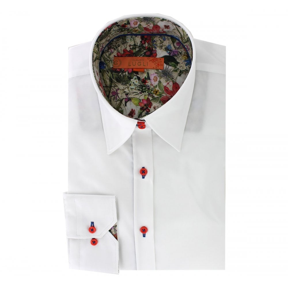 ELIZABETH FLORAL WOMENS PRINT SHIRT - Premium Men's Patterned Shirt by Claudio Lugli | Bold Design, Tailored Fit, Best Printed Shirts