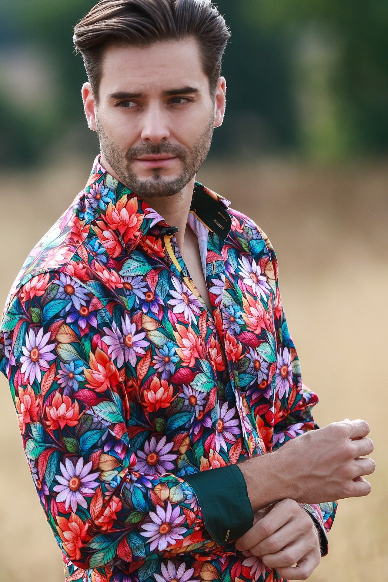 ENDLESS SUMMER PRINT SHIRT - Claudio Lugli Shirts