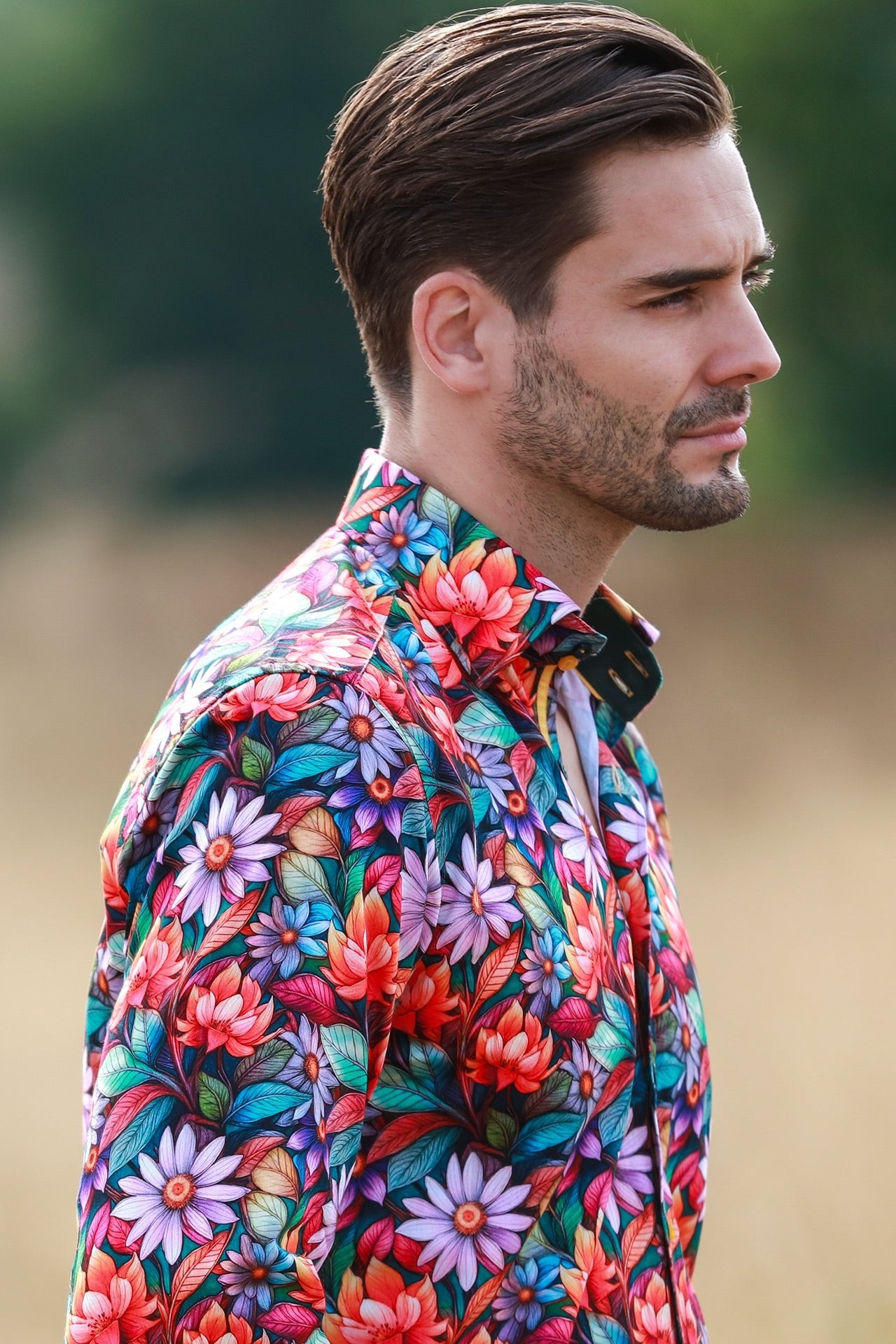 ENDLESS SUMMER PRINT SHIRT - Claudio Lugli Shirts