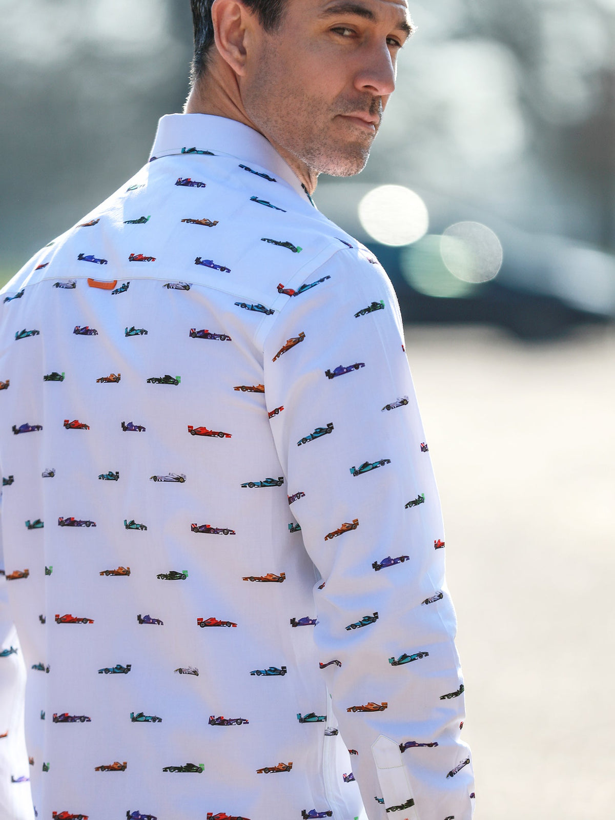 F1 Icon Cars Print Shirt - Claudio Lugli Shirts