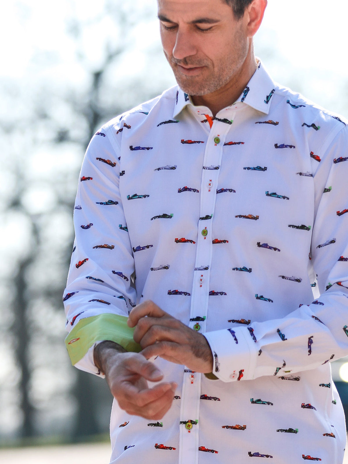 F1 Icon Cars Print Shirt - Claudio Lugli Shirts