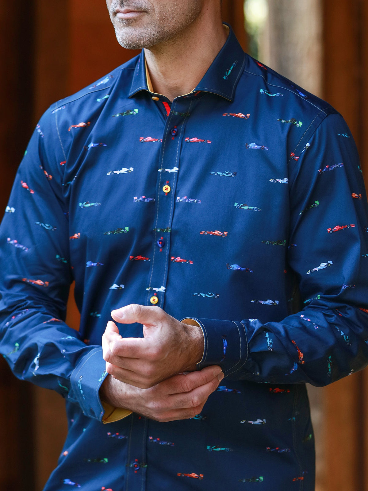 F1 Icon Cars Print Shirt - Claudio Lugli Shirts