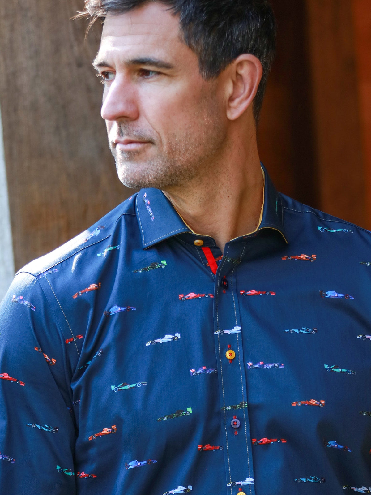 F1 Icon Cars Print Shirt - Claudio Lugli Shirts