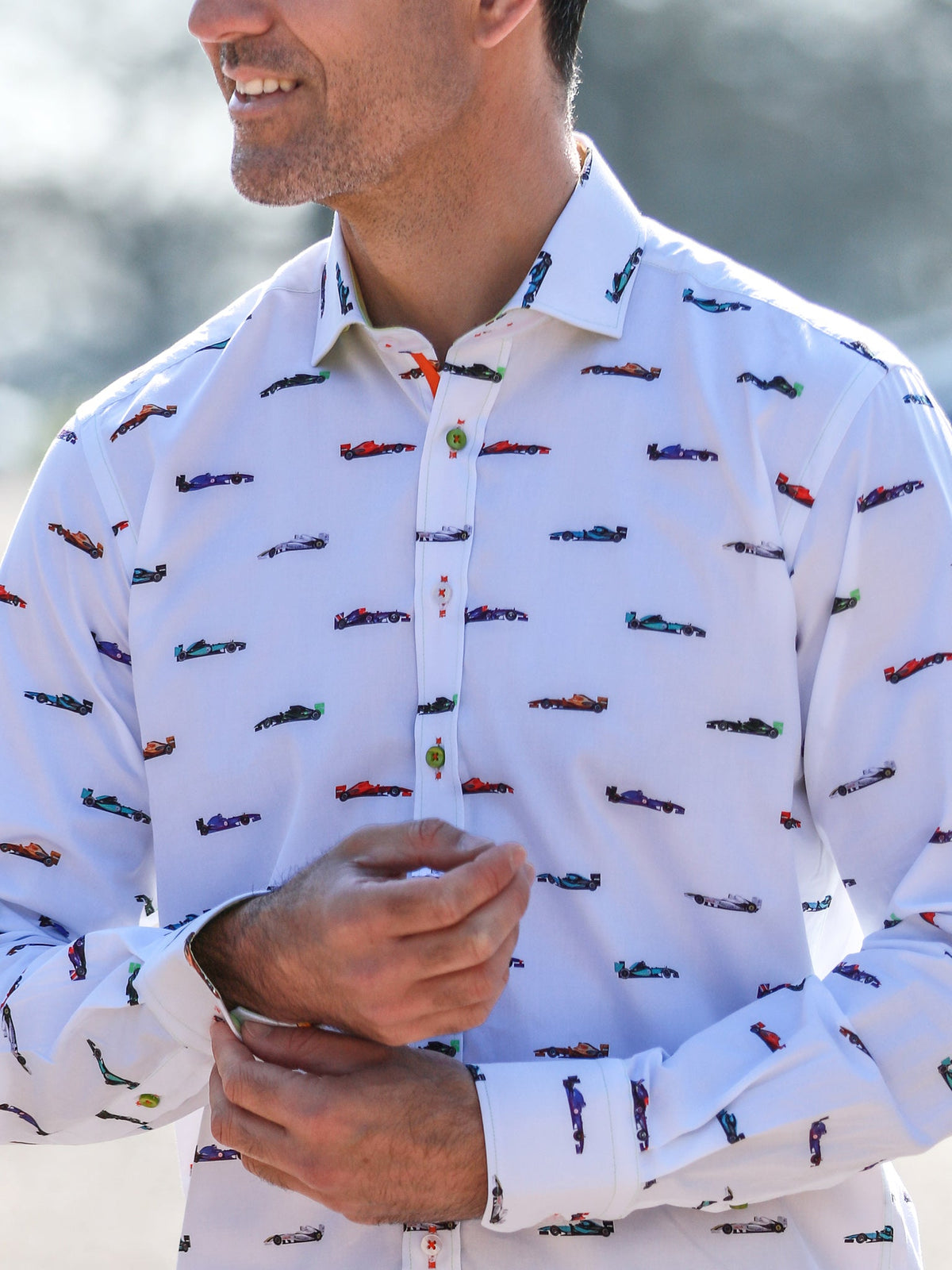 F1 Icon Cars Print Shirt - Claudio Lugli Shirts