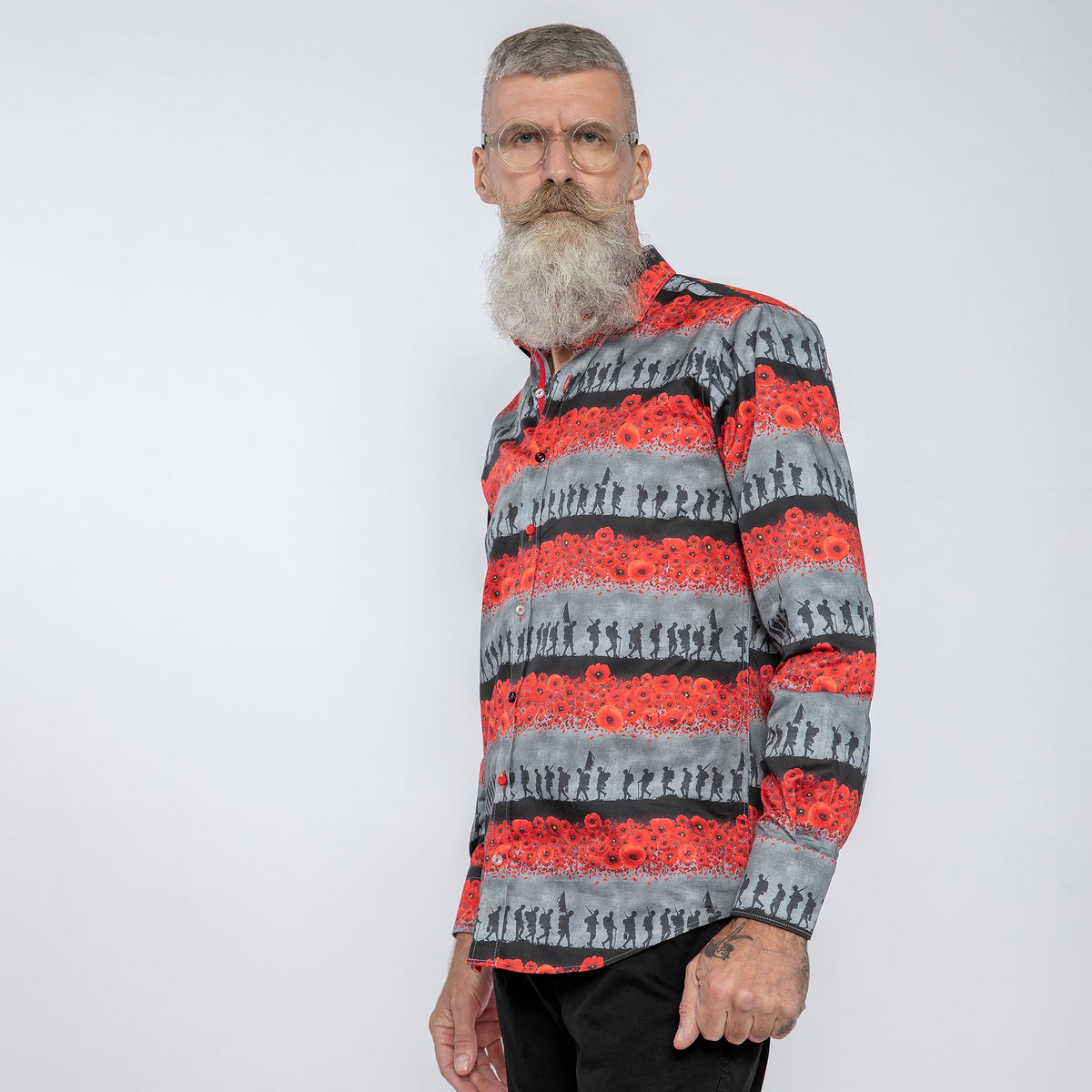Flanders Fields Commemorative Print Shirt