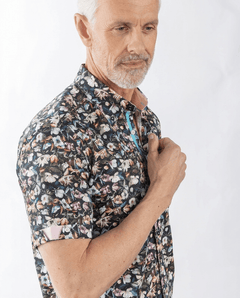 Floral Short Sleeve Shirt - Claudio Lugli Shirts