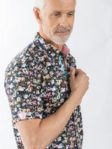 FLORAL SHORT SLEEVE SHIRT - Claudio Lugli Shirts