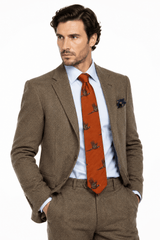 Flying Pheasant Country Silk Neck - Tie by Van Buck - Claudio Lugli Shirts
