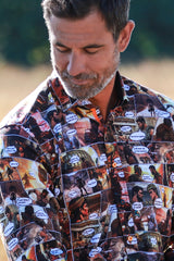 GLADIATOR ARENA TENCEL PRINT SHIRT - WARRIOR'S CHOICE - Claudio Lugli Shirts