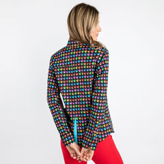 GOLF BALLS WOMENS  PRINT SHIRT - Premium Men's Patterned Shirt by Claudio Lugli | Bold Design, Tailored Fit, Best Printed Shirts