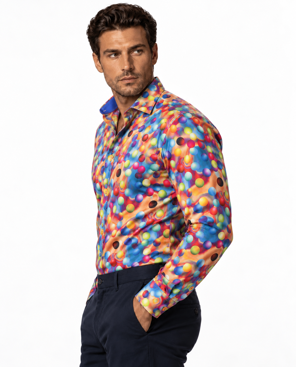 Gumball Polka Dot Shirt - Claudio Lugli Shirts